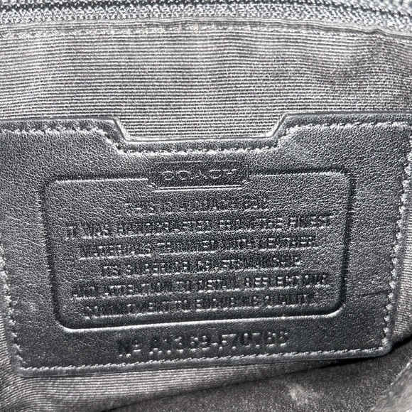 Coach computer bag with serial number / Authentic. In perfect condition /vintage - Picture 2 of 2